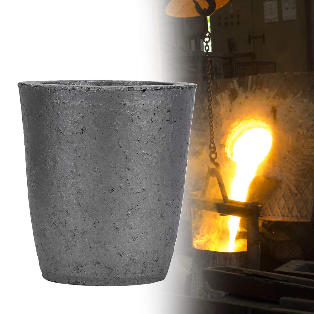 6 Kg Siliziumkarbid-Graphit-Tiegel – Ideal Zum Gold & Silber Schmelzen, Hochwertig & Langlebig