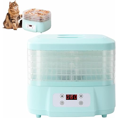 Freeze Dryer,Dryer Machine for Home for Candy & Snacks,360° Airflow Food Dehydrator Machine,Trays Jerky Dryer with Digital Adjustable Timer & Temperature Control For Meat Vegetables Fruits