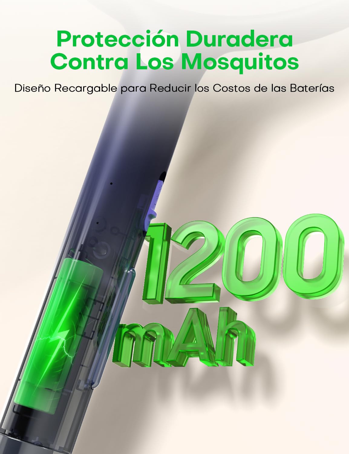 AROEVE Raqueta Mosquitos Electrica, 2-en-1 Raqueta Matamoscas Electrica, 4000V, Base de Carga USB, Batería Recargable de1200mAh, Modo de Atracción Auto, luz LED, Protección de 3 Capas,Azul