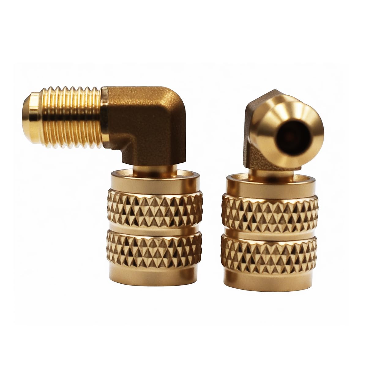 90° R22-R410 1/4 to 5/16 Air Conditioner Fluorinated Connectors