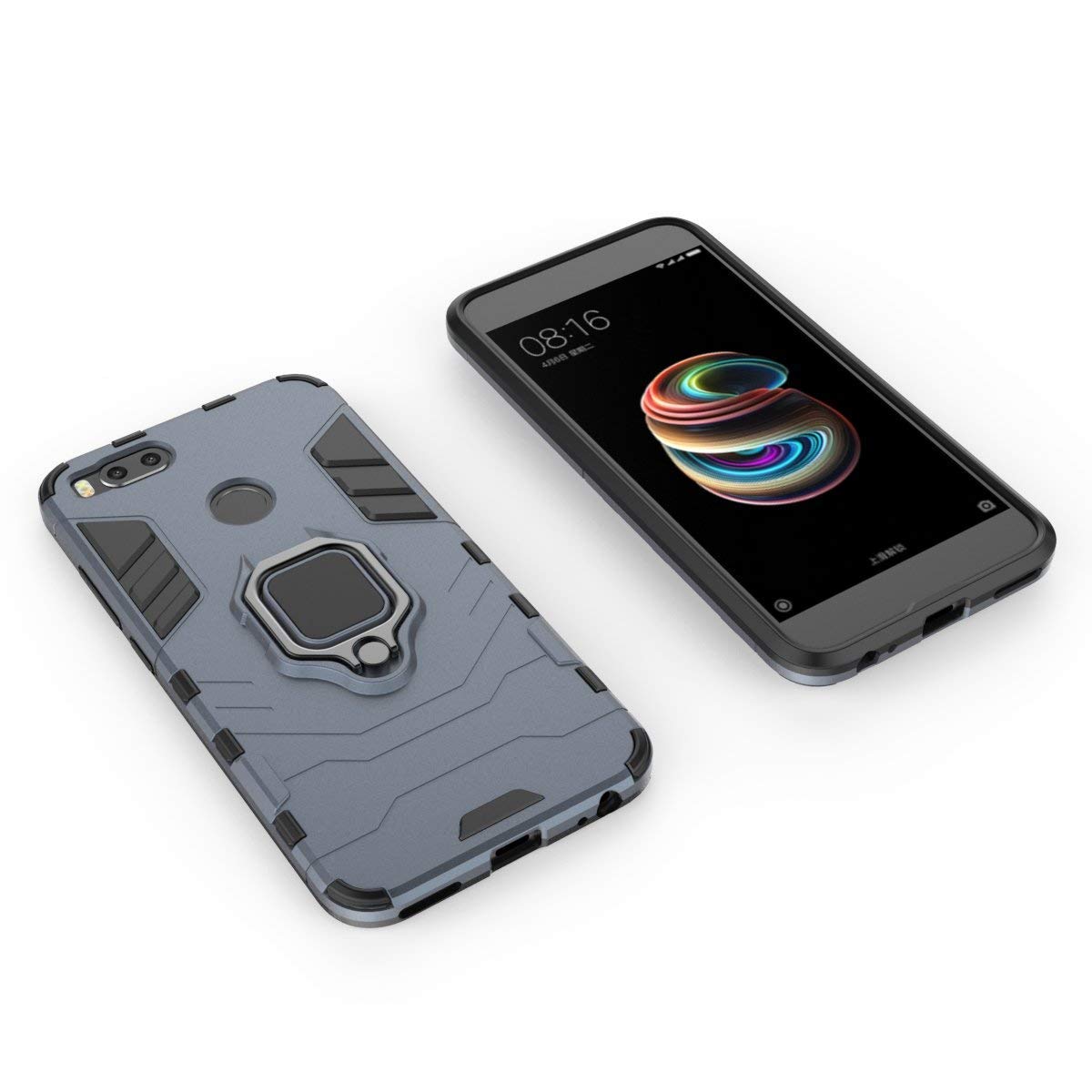 J&H Xiaomi Mi 9 Case, Xiaomi Mi 9 Stand Case, Xiaomi Mi 9 Ring Holder Case Case Finger Loop Case con 360 grados Rotatorio Ring Stand para 6.39 '' Xiaomi Mi 9