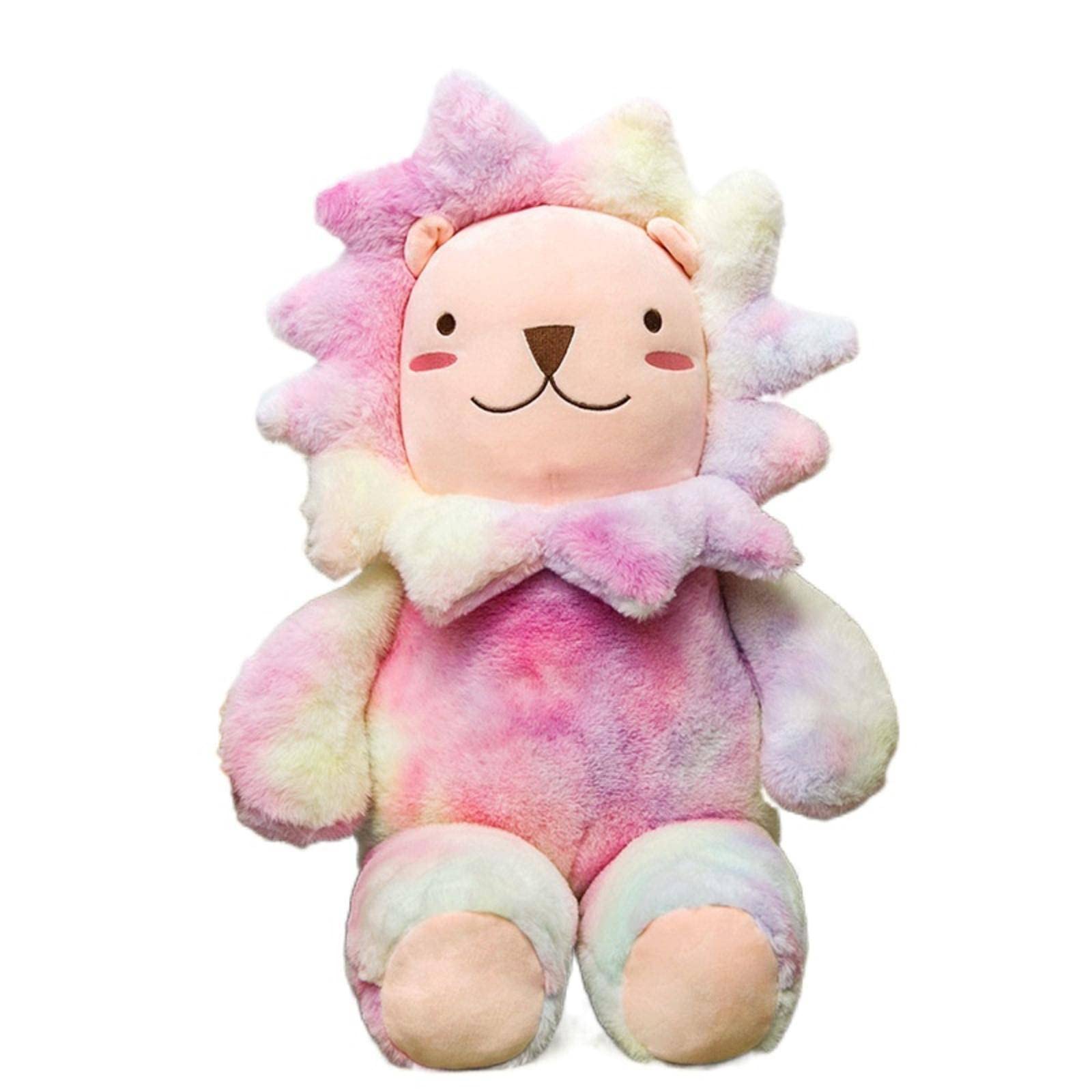 Amazon.co.jp: カラフルな太陽の花ライオンぬいぐるみライオン