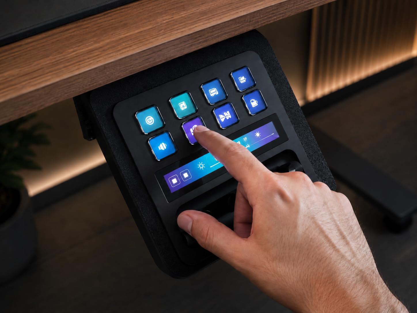 Elgato Stream Deck + Uchwyt biurkowy wysuwany akcesorium gamingowe ergonomiczne