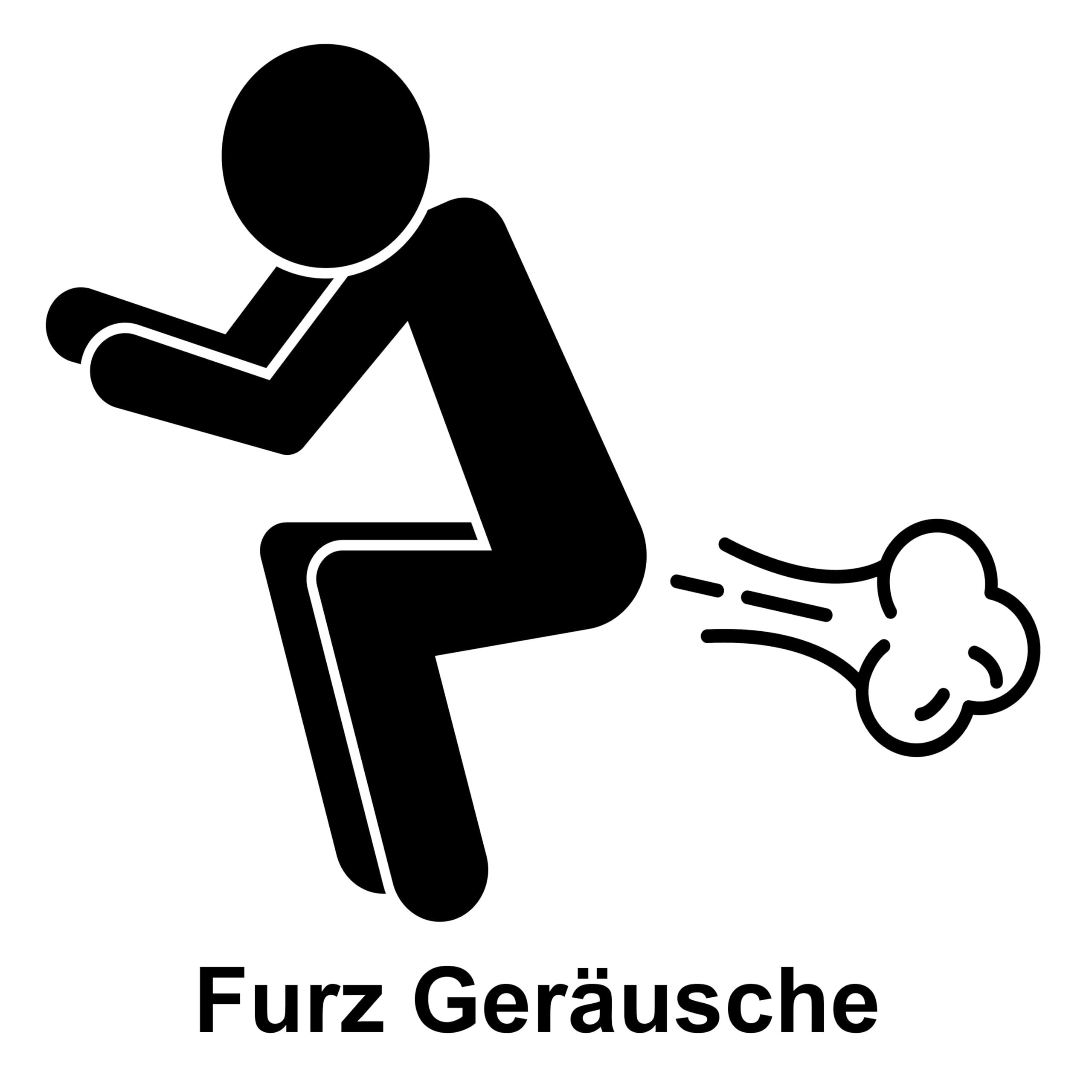 Furz Geräusche