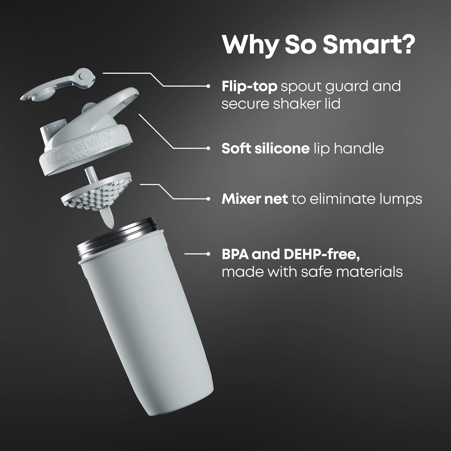SmartShake Reforce Stainless Steel - Looney Tunes, Tasmanian Devil - 900 ml.
