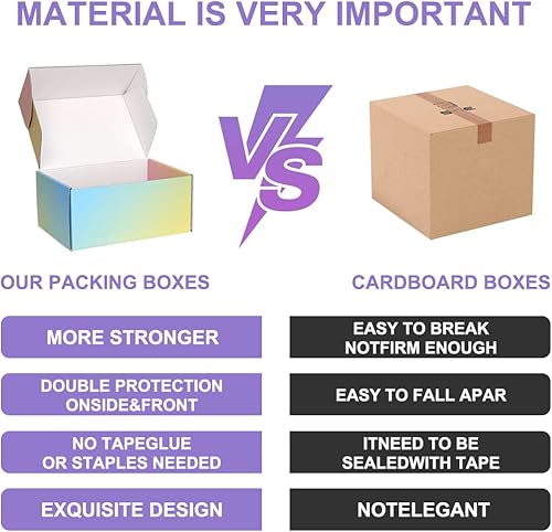 Miniatura 5 de Cajas de envío para embalaje, cajas de cartón corrugado de 9 x 6 x 4 pulgadas, cajas de correo medianas para pequeñas empresas (paquete de 15,