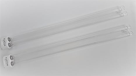 Image Twin Pack 36 Watt Ultra Violet Clarifier Replacement UV PLL 4 Pin Light Bulbs For Pond UVC Filters Image Twin Pack 36 Watt Ultra Violet Clarifier Replacement UV PLL 4 Pin Light Bulbs For Pond UVC Filters