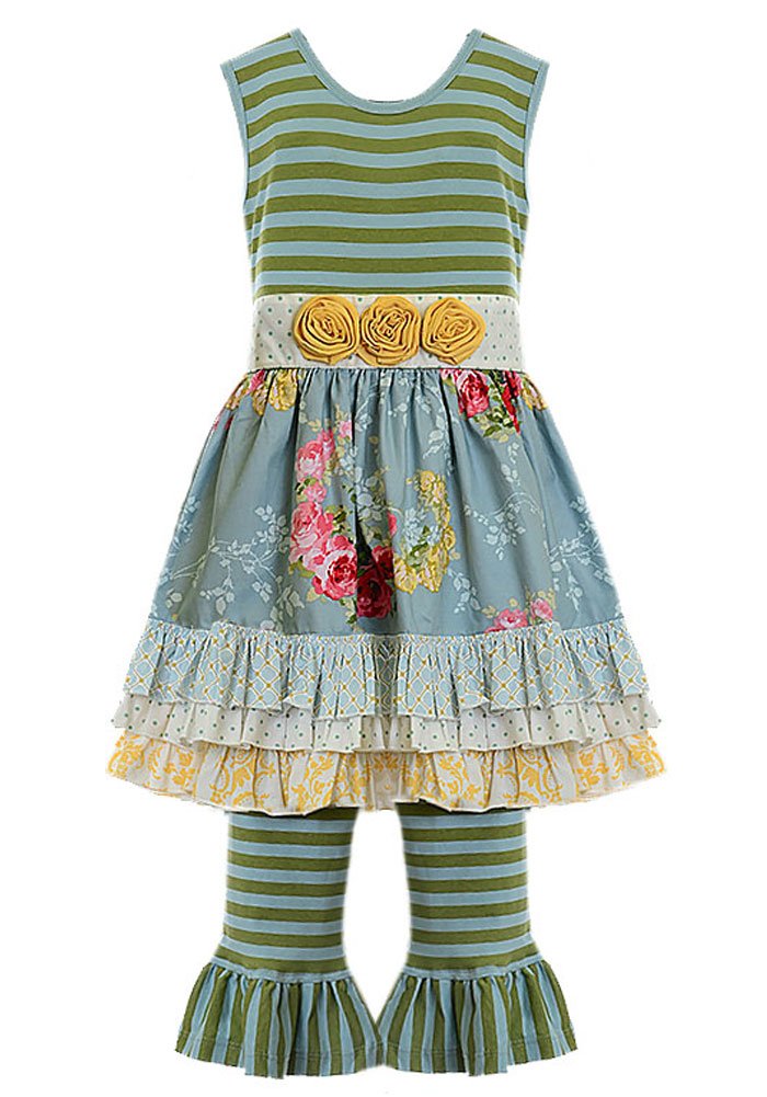 Baby Girls' Madison Garden of Eden Set 12MOS Green