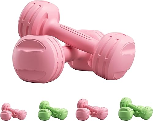 Miniatura 9 de Juego de 2 mancuernas de 3.3 lbs a 3.3 lbs, juego de 2 mancuernas para ejercicio, diseño antivuelco, entrenamiento de fuerza, pesas libres para