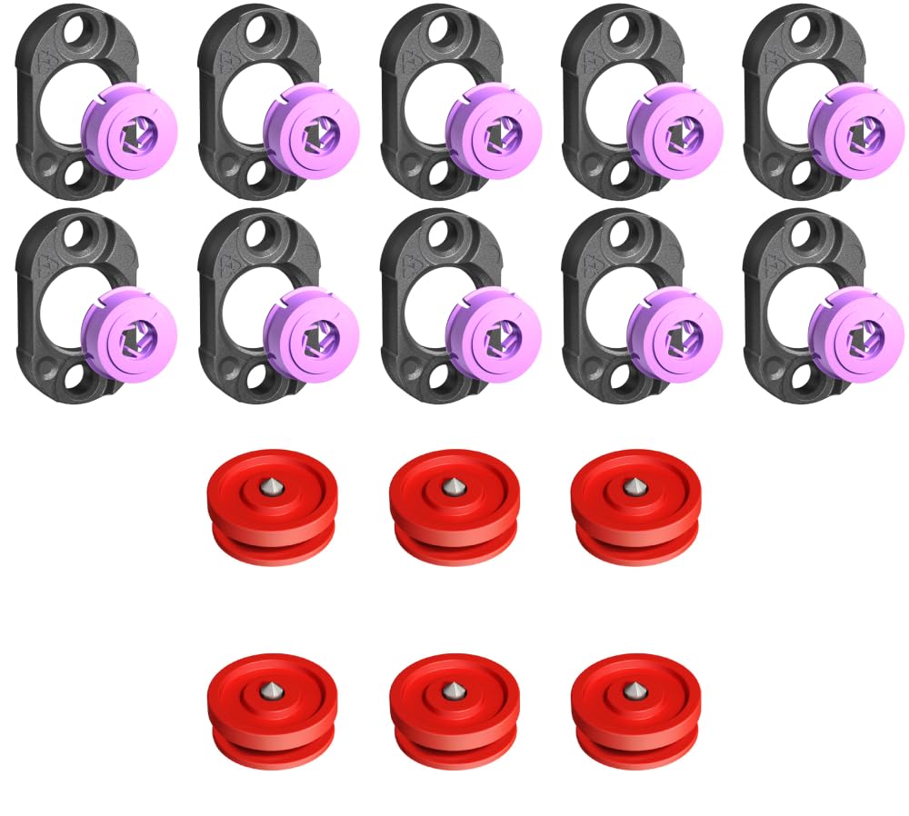 Button Fix Type 3 Flush Bracket x10 + 6 Marker Tools