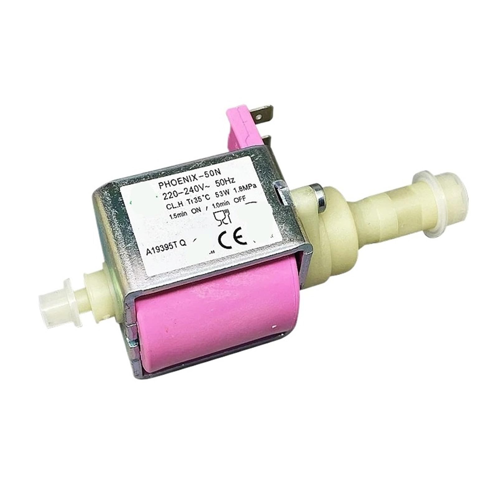 Bomba de agua for máquina de café, bomba electromagnética autocebante PHOENIX-50N 220V-240V 53W