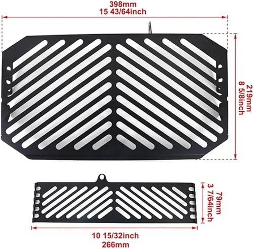 Miniatura 6 de Radiator Grille Guard for SU&ZUKI V-Strom 650 DL 650 2004-2010 VSTROM 650 Motorcycle Radiator Guard Protectors Grill Aluminum Cover