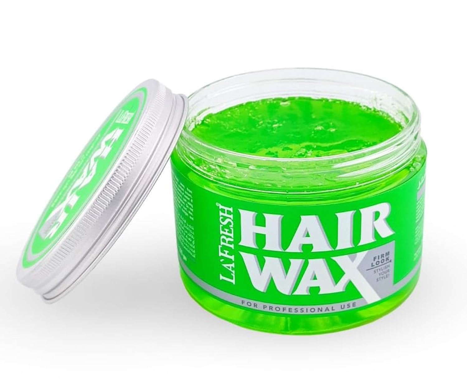 la'Fresh Hair Wax | professional Extra Hold | Firm Look | Styling Hard Finish | All Hair Types | 300g