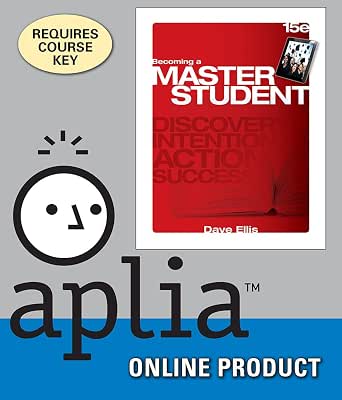 Amazon.com: Aplia for Ellis' Becoming a Master Student, 15th Edition ...