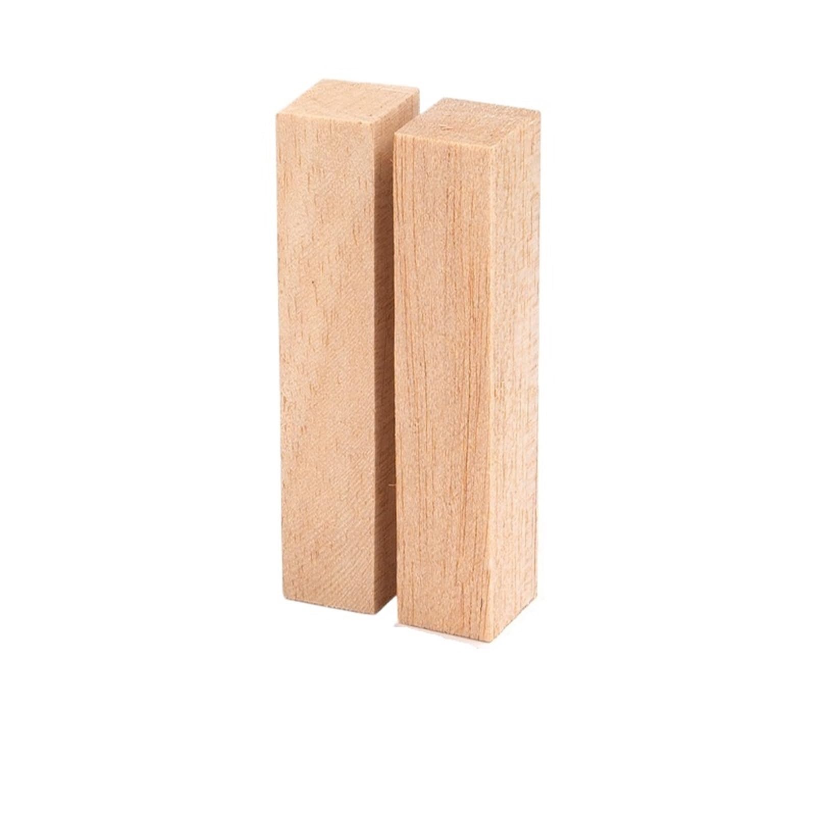 MRVAKDYDI Basswood Carving Blocks, Unfinished Basswood Carving Blocks Multiple Sizes for Craft(30x30x150mm 2Pcs)