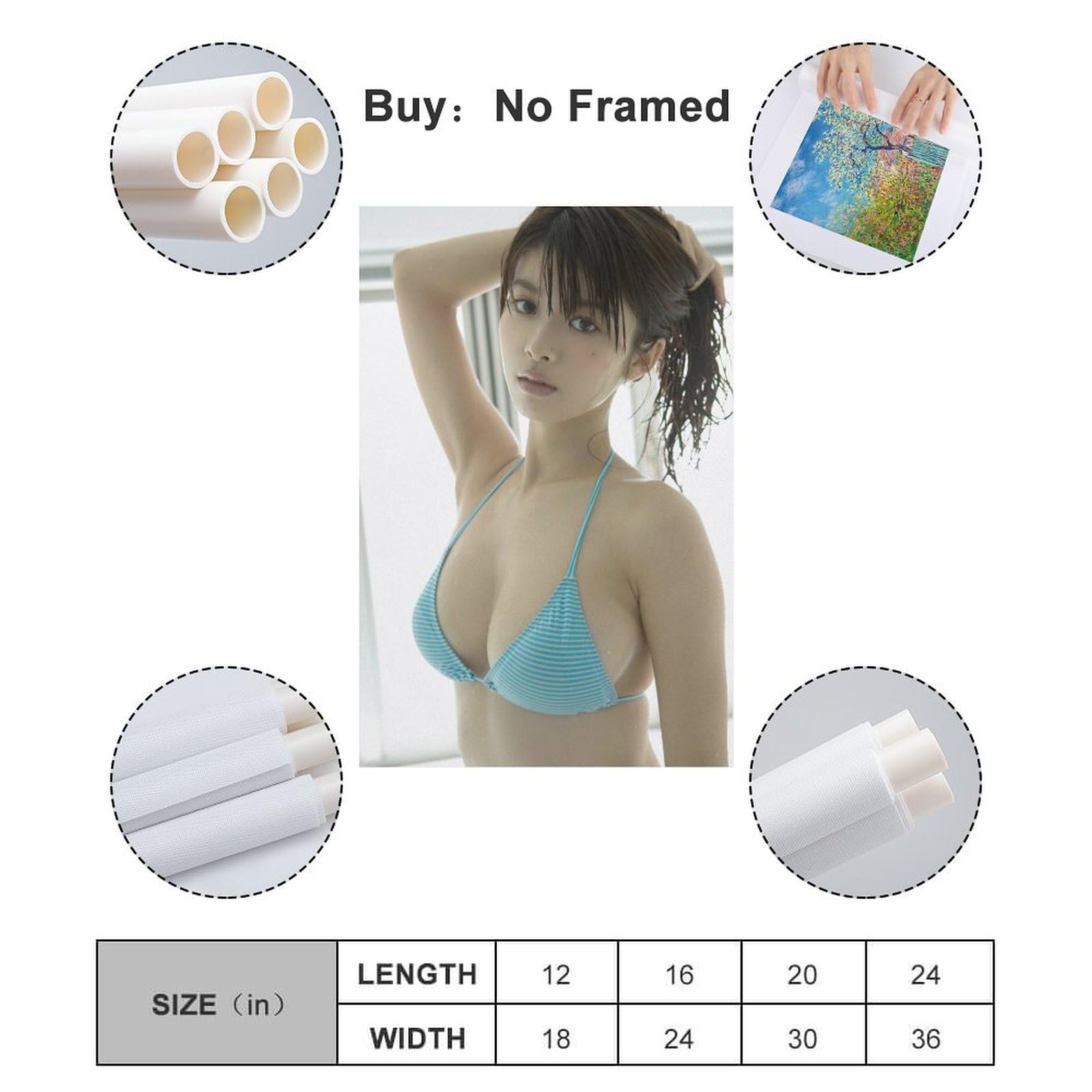 Amazon.co.jp: 馬場ふみか 装飾画 馬場ふみか 写真集 馬場ふみか