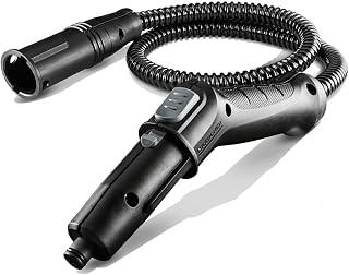 Kärcher manguera de prolongación, compatible con la limpiadora de vapor SC 1 de Kärcher, permite limpiar zonas de difícil acceso