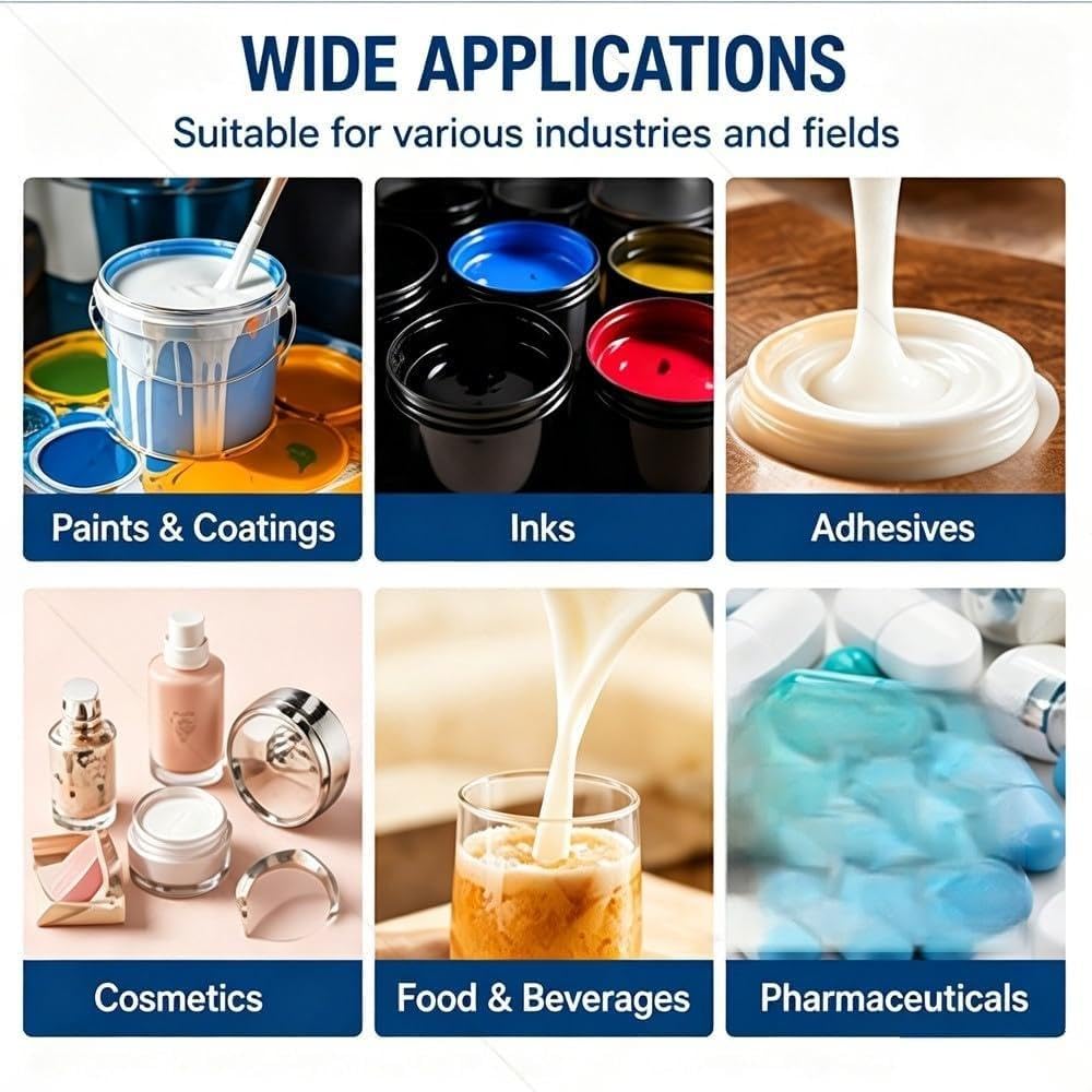 Viscosímetro rotacional digital con 4 rotores, ± 3% de precisión de medición, marco protector para pruebas de viscosidad de pintura en laboratorios industriales y de investigación