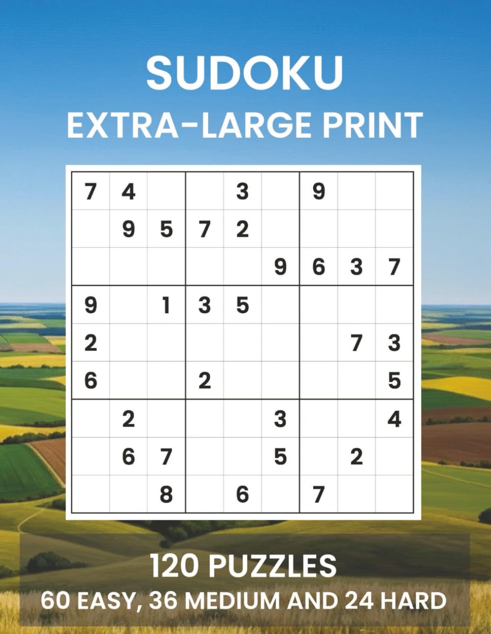 Sudoku Extra-Large Print: Easy-to-Read Puzzles for Relaxation and Focus