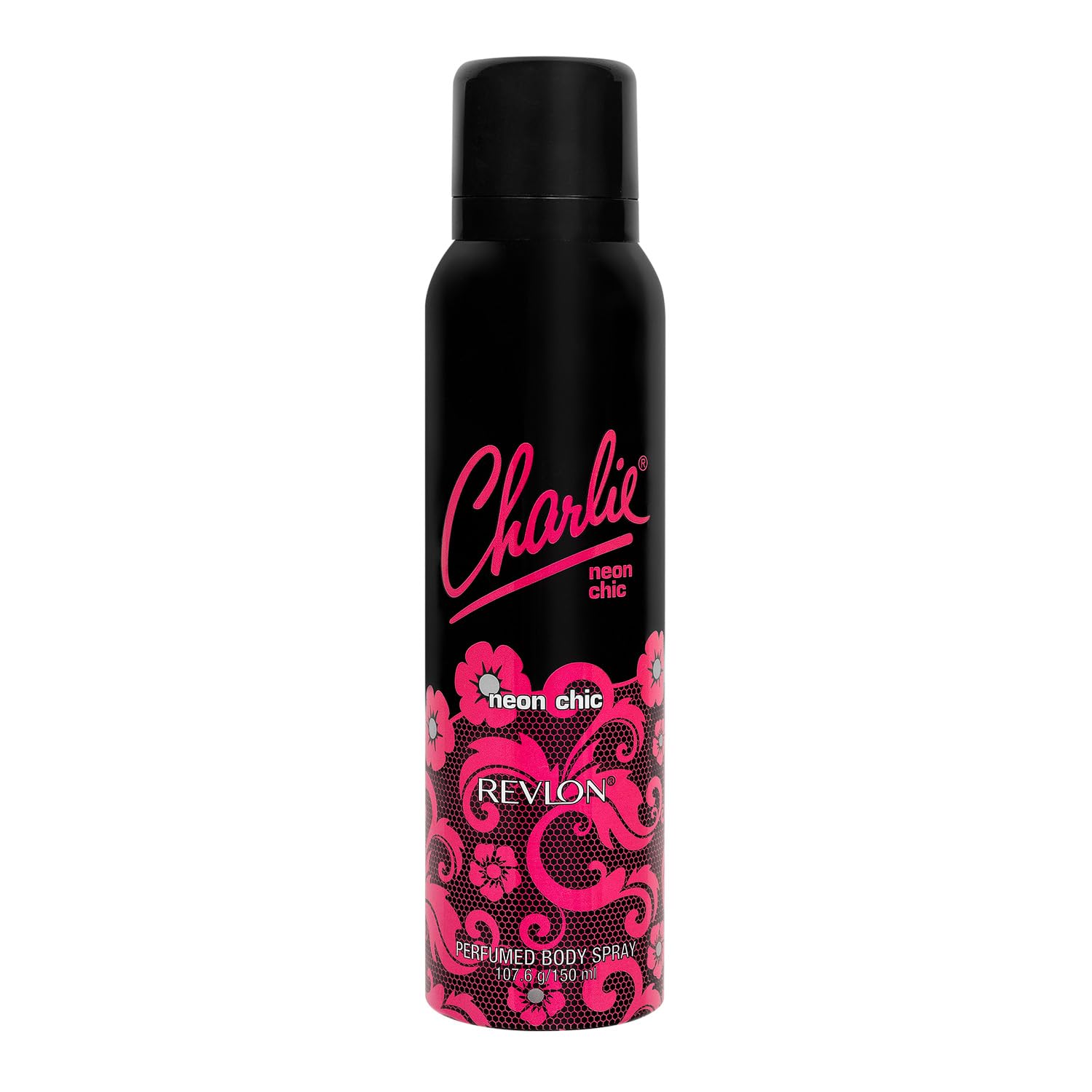 Charlie Neon Chic Perfume Body Spray | Vibrant, Feminine, And Naturally Sensual Scent | Contemporary And Bold Scent For Her | With Sandal Wood, Orange Flower, Grape Fruit | 150ml