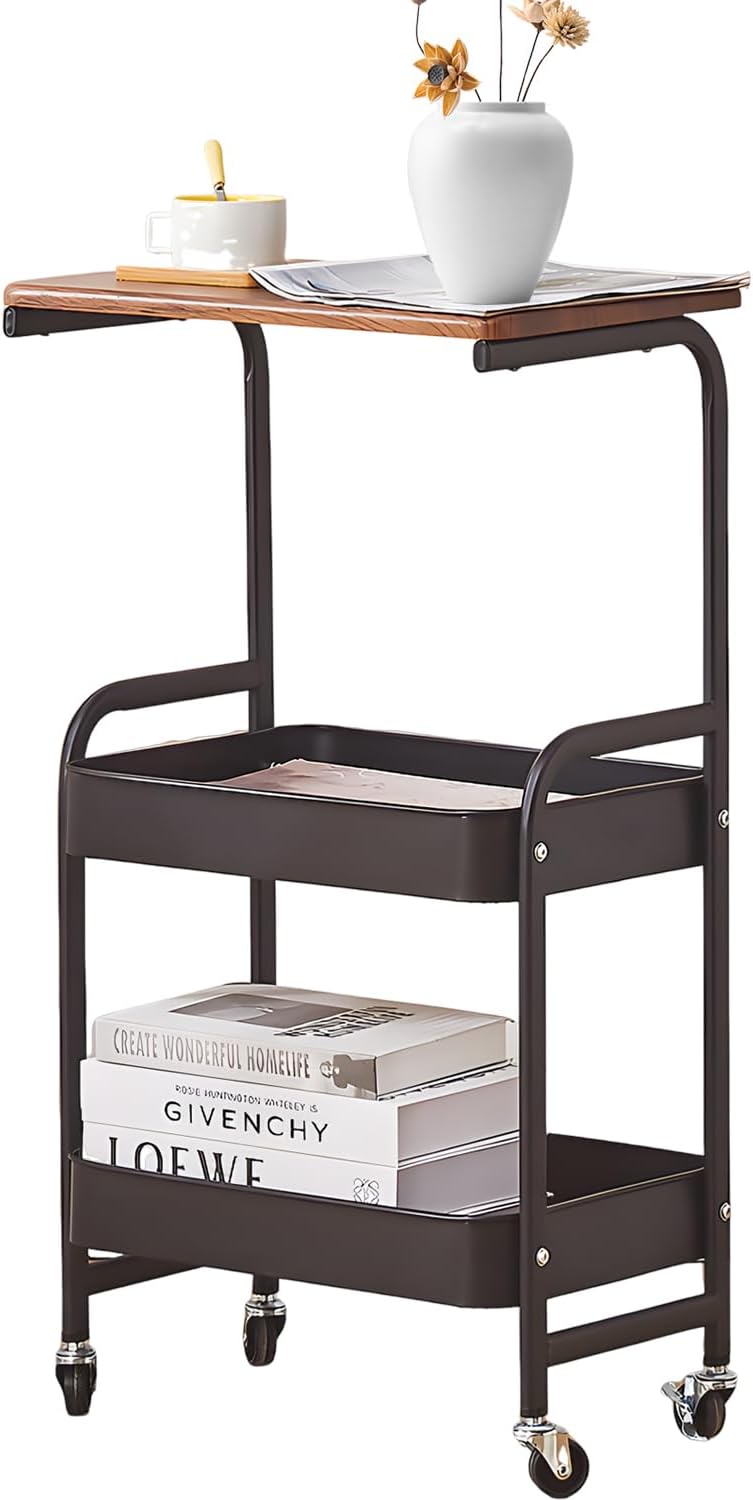 Carrito Rack RACK & PACK Carrito Organizador Metálico de Acero Inoxidable con Ruedas ...