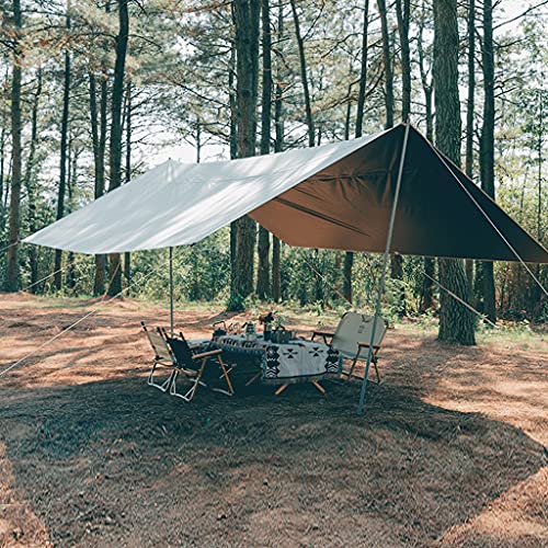 Abri de camping contre la pluie avec bâche et support de 2.4m