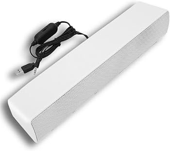 Amazon.co.jp: コンピュータサウンドバー、ホワイト PC スピーカー Amazon.co.jp: コンピュータサウンドバー、ホワイト PC スピーカー