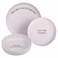 Servizio piatti 3 pezzi in gres, Motivation