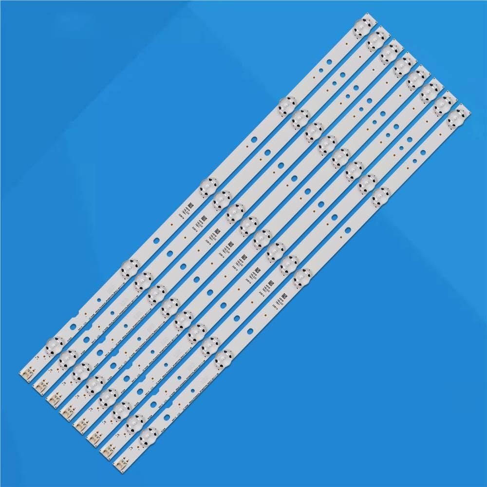 Striscia di retroilluminazione a LED adatta for Panasonic TX49DS500ES TC-49ES600C TX-49DS503 TH-49DS630U TX49DS503 TX-49ESW504 TX-49DSU501 TX-49FX650B