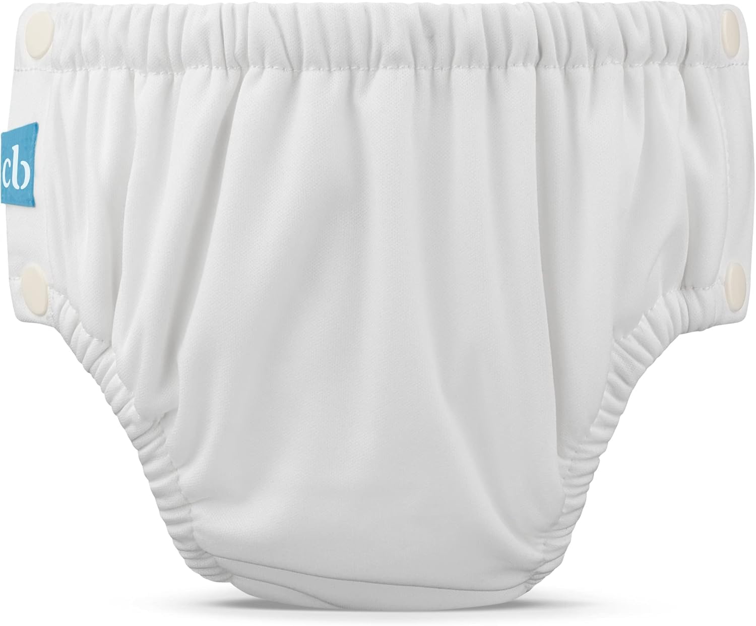 Charlie Banana wiederverwendbare Schwimmwindel – White - S (5–9 kgs)