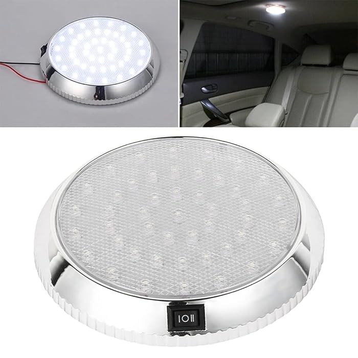 Buy ADDLIVE RV Interior Light, 12V LED Ceiling Dome Roof Light, Caravan Interior Lighting With