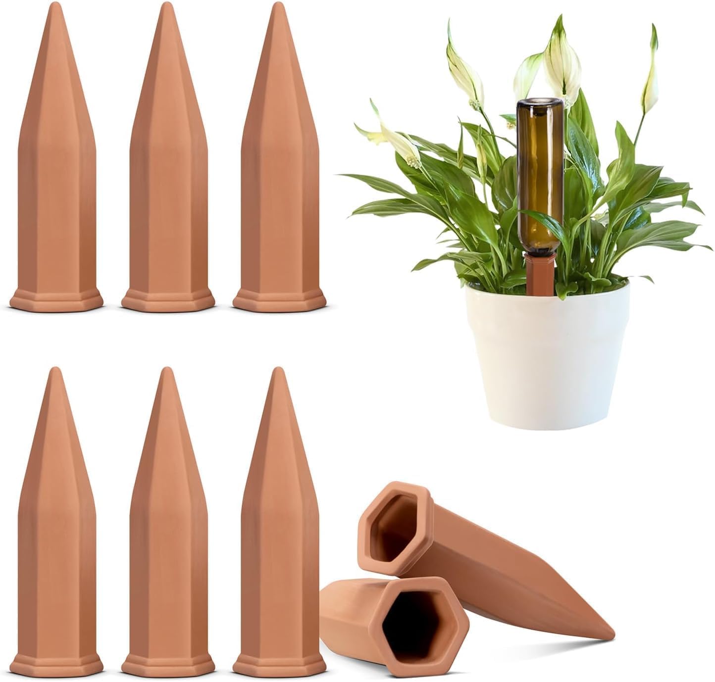 Arroseur automatique pour plantes en pot contre la sécheresse de la terre en intérieur