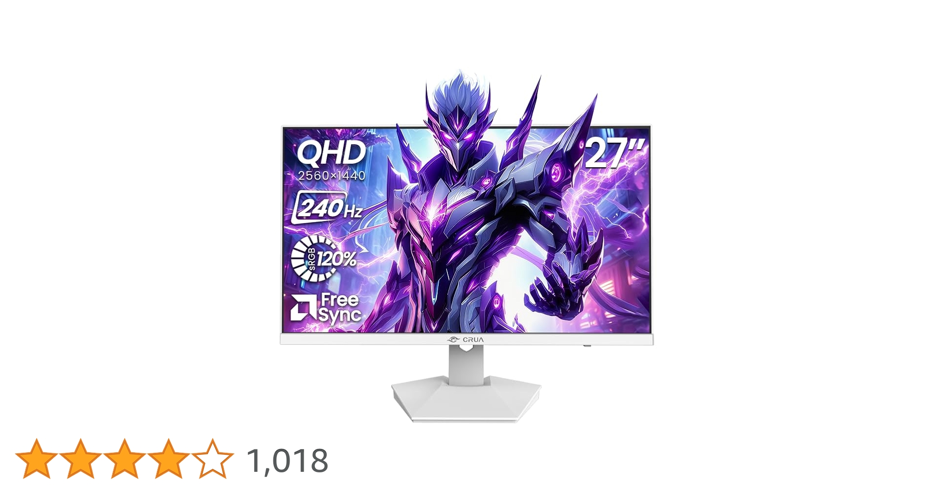 【新品値下げ】CRUA ゲーミングモニター 27インチ PCモニター 4K Amazon.co.jp: CRUA 4K ゲーミングモニター 27インチ PC モニター UHD