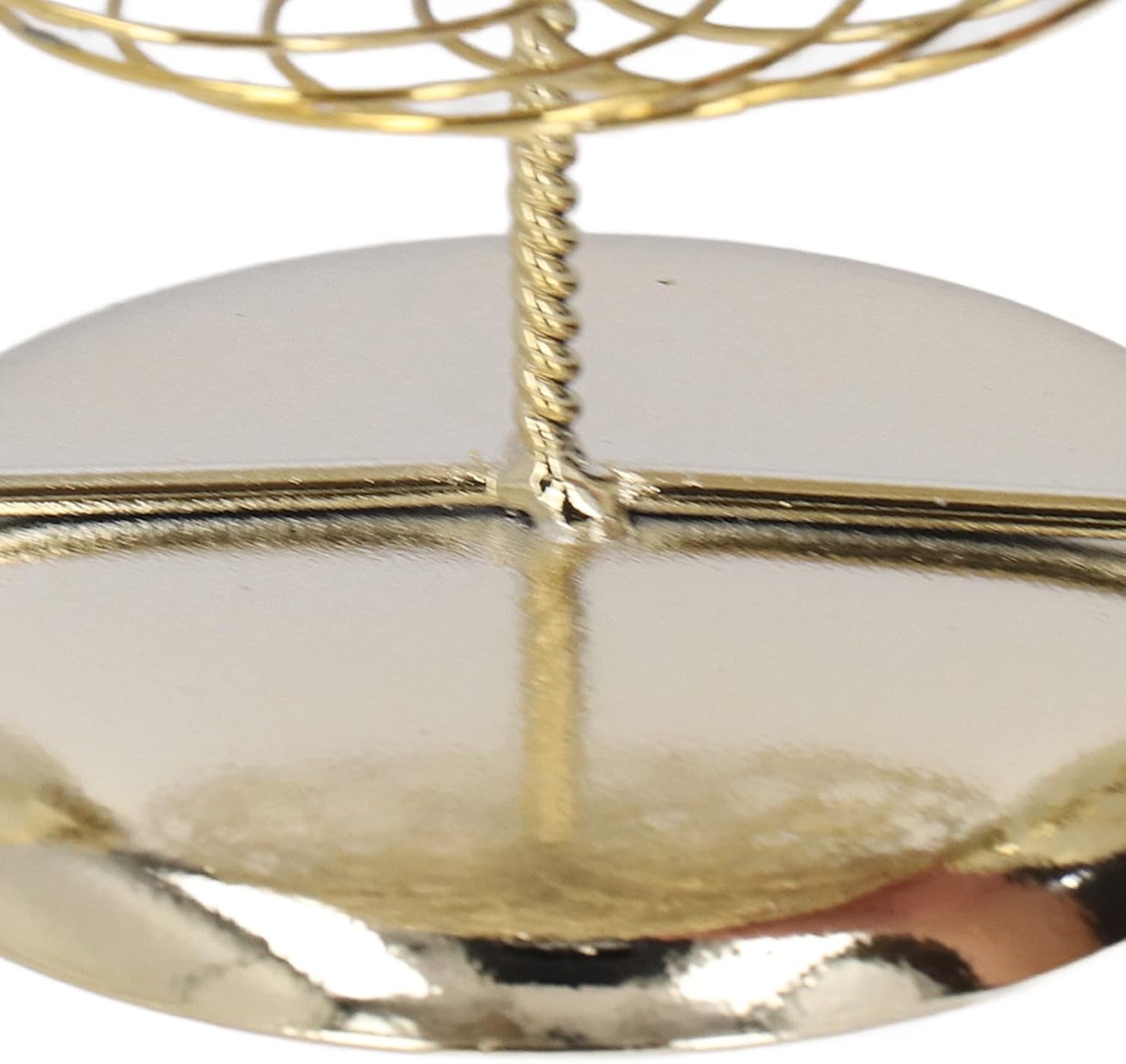 Christmas Tree Shape Candlestick, Metal Wax Candle Holder European Christmas Tree Shape Candle Holder for Living Room Office Garden