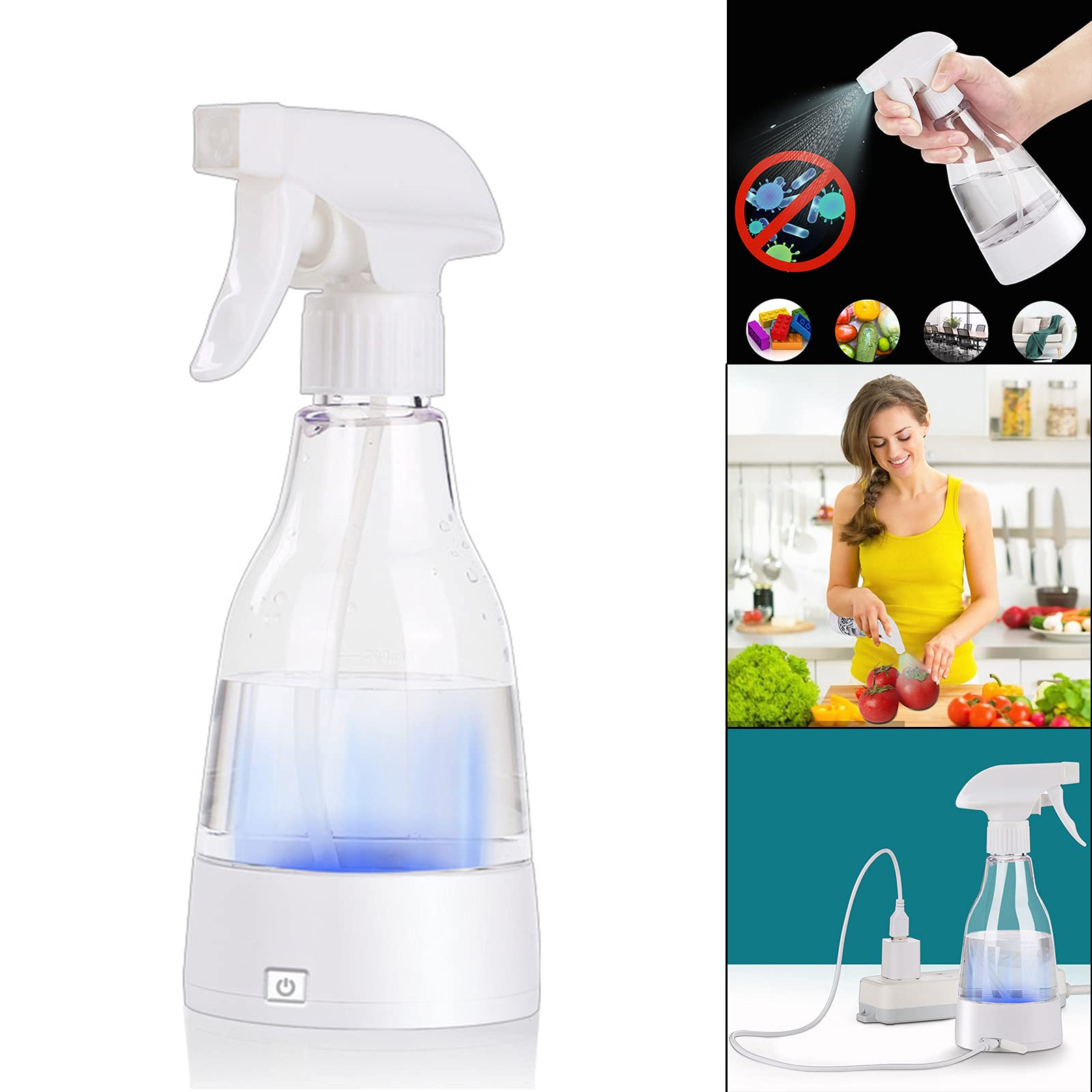 oshhni Fabricante portátil de detergente Generador de hipoclorito de Sodio de Limpieza 84 de fabricación