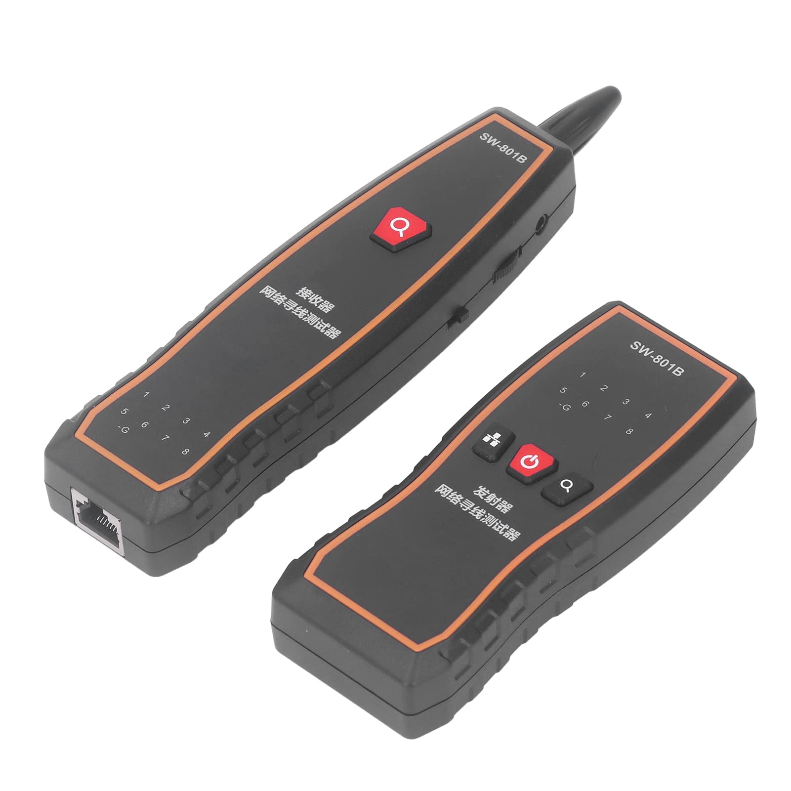 Tester Kabli Sieciowych, Lokalizator Kabli RJ45 RJ11, Wykrywacz Linii ze Słuchawkami, Wielofunkcyjny Lokalizator Przewodów, Lokalizator Kabli do Układania Kabli, Sortowanie