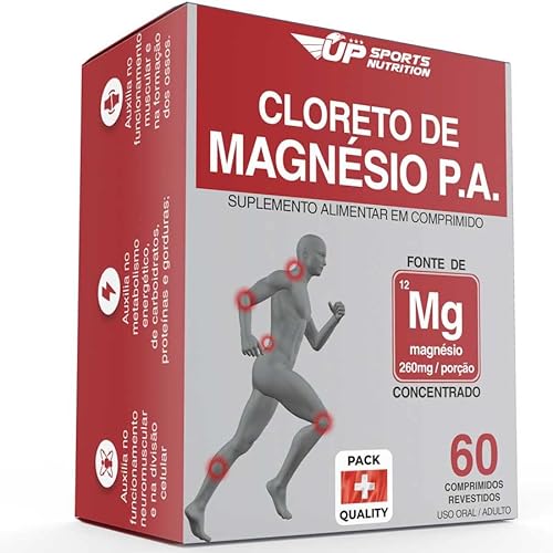 Cloreto de Magnésio Pa 60 comprimidos Up Sports Nutrition