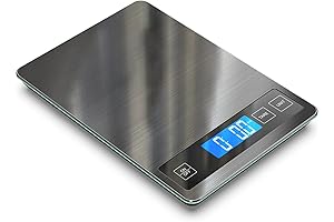 Nicewell Digital Kitchen Food Scale with Grams and Ounces Measurement