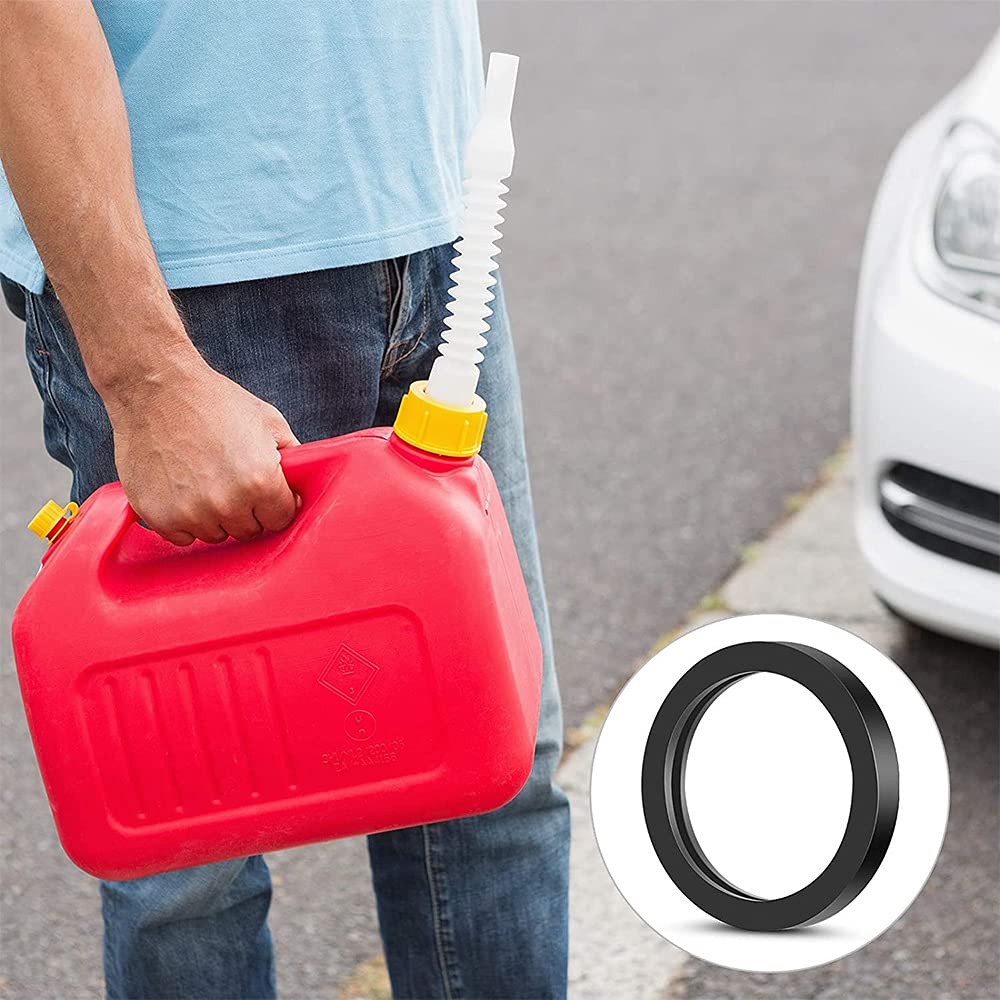 10 Guarnizioni Di Ricambio Per Beccucci Lattine - Gomma Nera, Diametro 3.8cm Esterno/3cm Interno - Foto 8