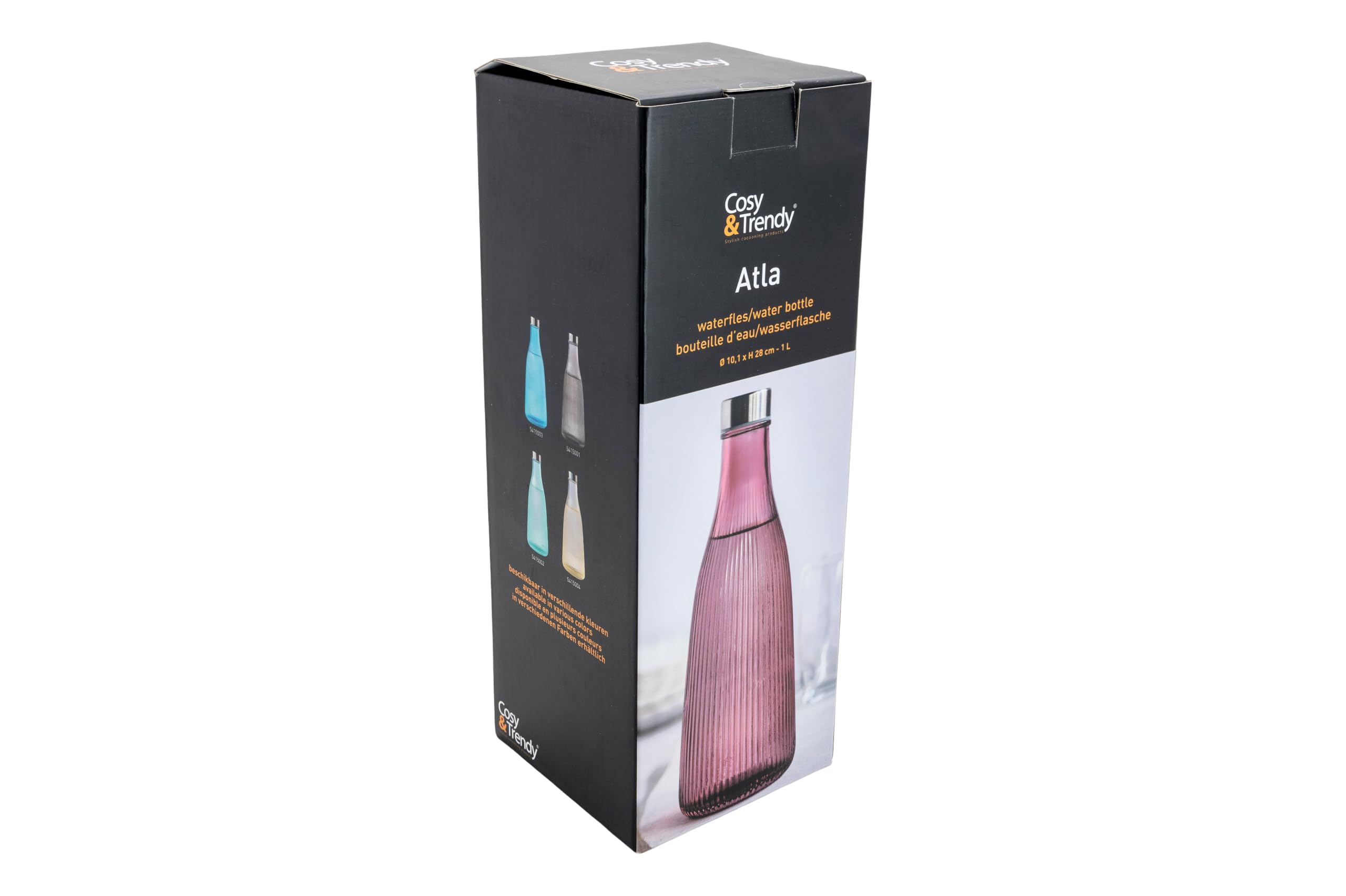 Cosy & Trendy - Botella de cristal Atla, 1 L (1 L)