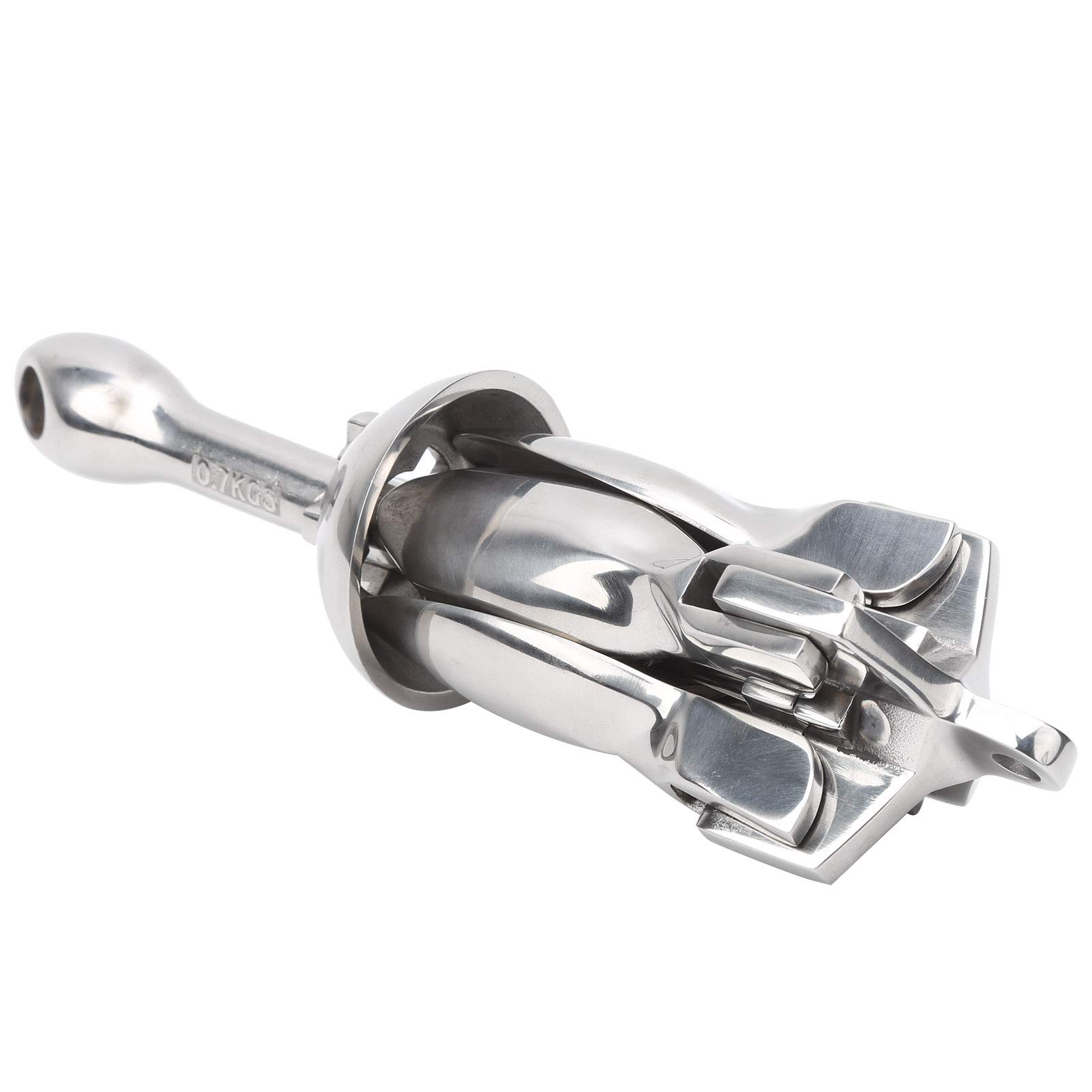 316 Stainless Steel Boat Folding Grapnel Anchor Easy Installation for Fishing Boat Canoe Yacht