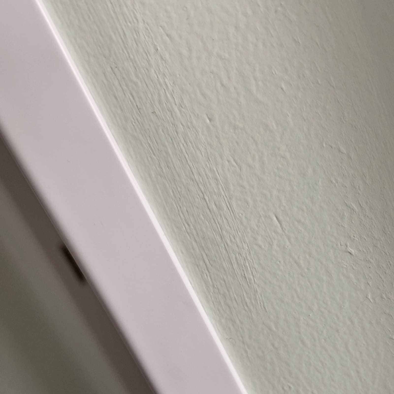 Paraspigoli Muro Garage Bordo In Pvc Bianco, 4 Cm Di Larghezza Striscia Di Protezione Per Angoli Della Parete Autoadesivo, L Forma Di Bordo Trim Per Soggiorno Camera Da Letto Cucina ( Size : Length 10