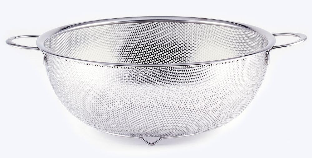 HENDI Wanna cedzakowa, perforowana, sitko do warzyw o drobnych oczkach - średnica 285 mm