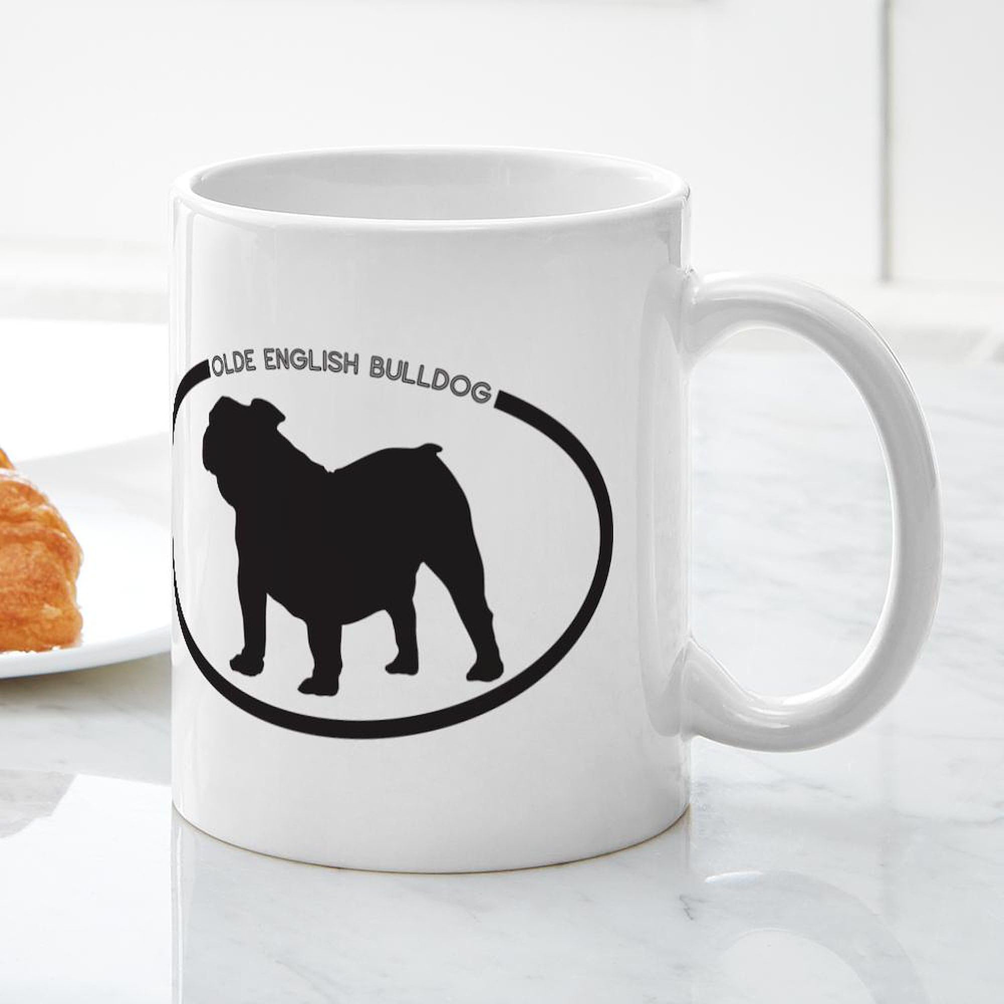 Amazon.com | CafePress Olde English Bulldog Mug 11 oz (325 ml