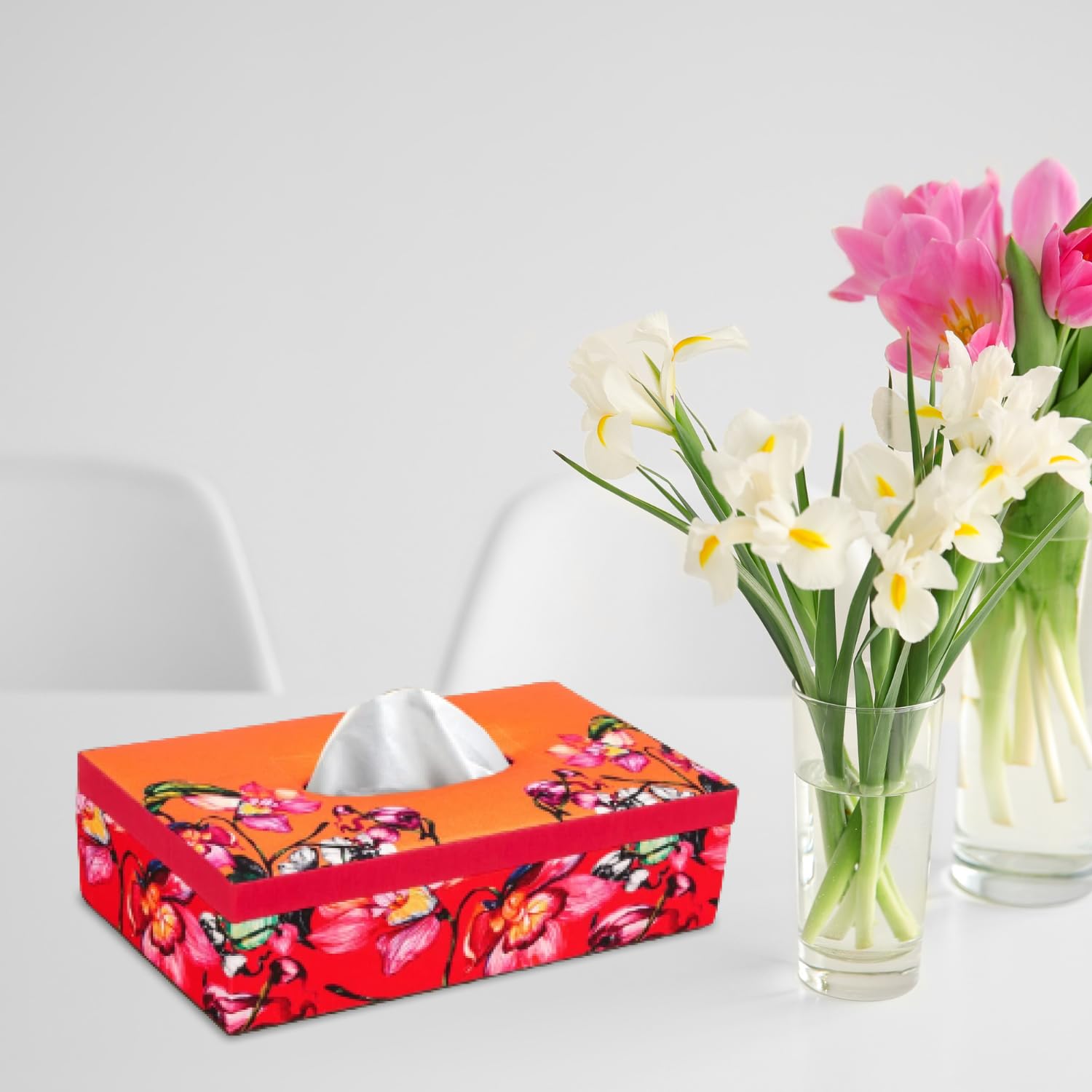 Stylish Tissue Box Holder - Handcrafted & Elegant -25