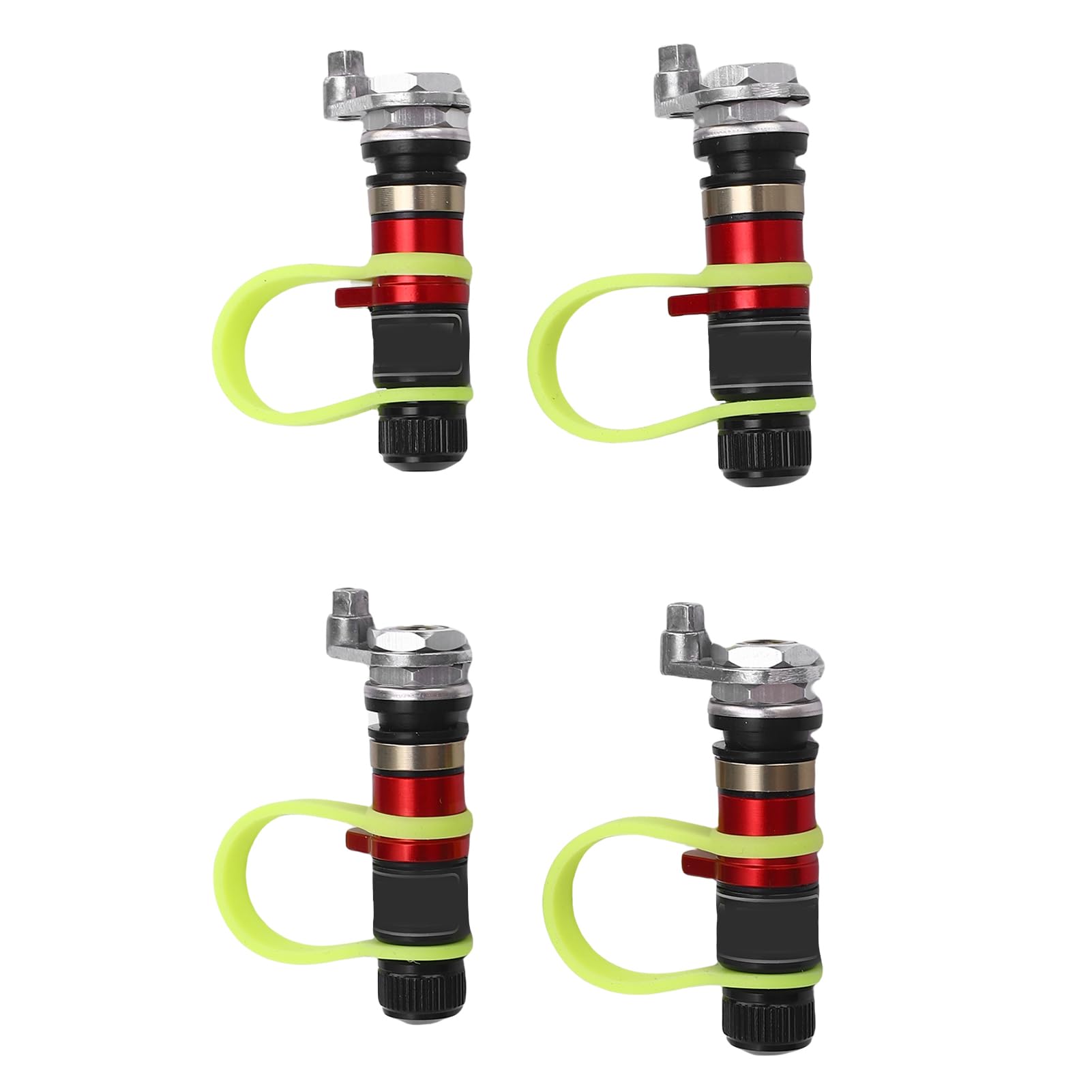 Cocoarm Kit de Desinflador de Neumáticos de 4 Piezas, Aleación de Aluminio, Desinfla Rápidamente Neumáticos de 10 a 30 PSI para Aventuras Todoterreno