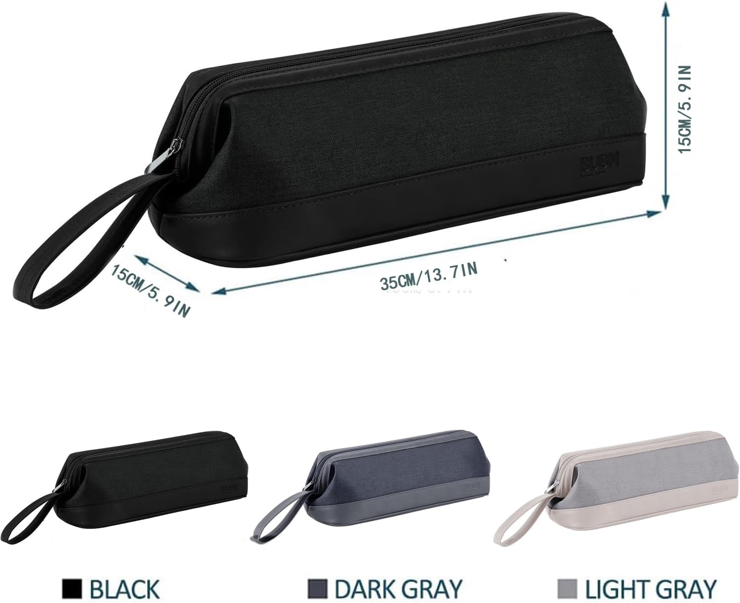 2026 Latest Shark Flex Style Travel Case for Dyson Airwrap Hair Dryer Brush Revlon Hair Tools Travel Bag Carrying Case Flat Curling Iron Organizer(Black)