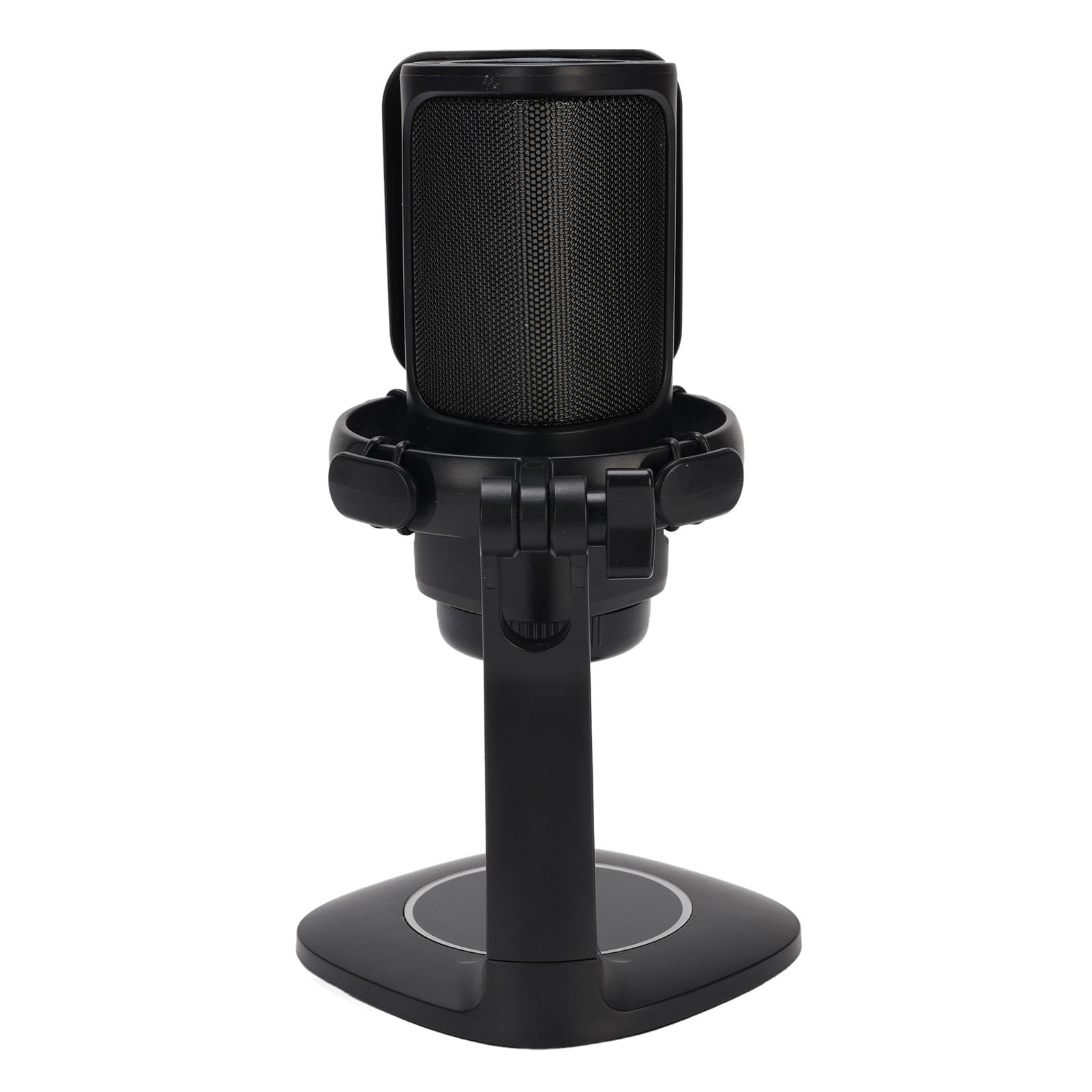 Microfono USB da gioco Microfono a condensatore RGB cardioide da tavolo con filtro anti-pop Streaming Podcasting Connessione di tipo C Configurazione studio di registrazione per