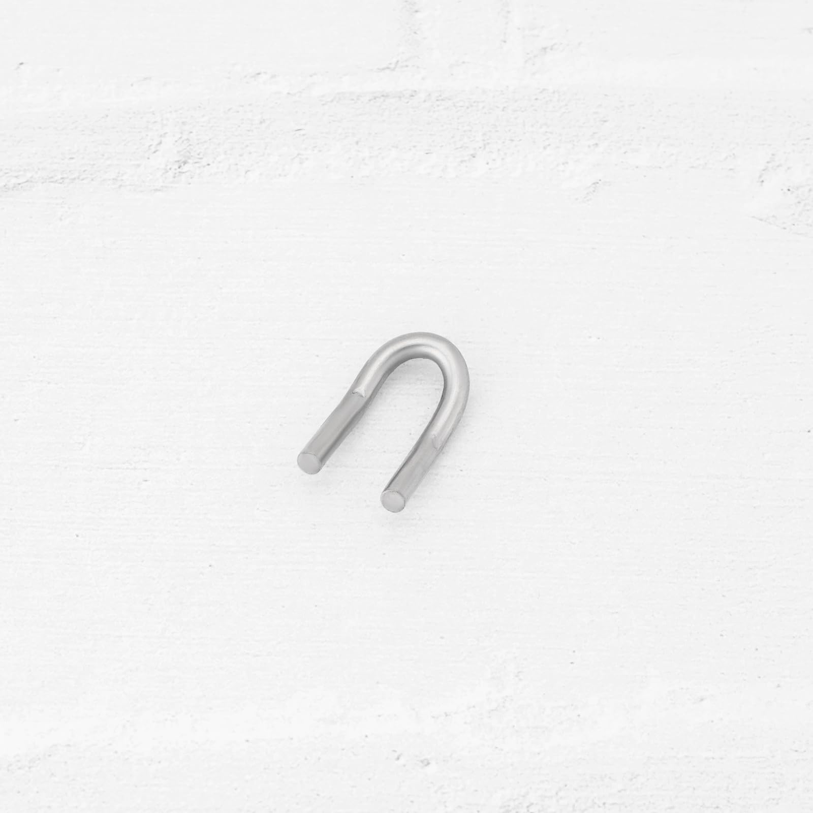 LT Easiyl 8pcs Linguette A Gancio A Molla in Acciaio Inossidabile 304 per Silenziatori di Scarico per Motociclette Ganci A U di Ricambio per Saldatura Linguette Ad Anello (2,2x1,3 Cm)