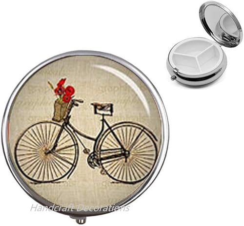 Pastillero para bicicleta, regalo para ciclistas, regalo de cumpleaños para su amistad, mejor amigo, F207
